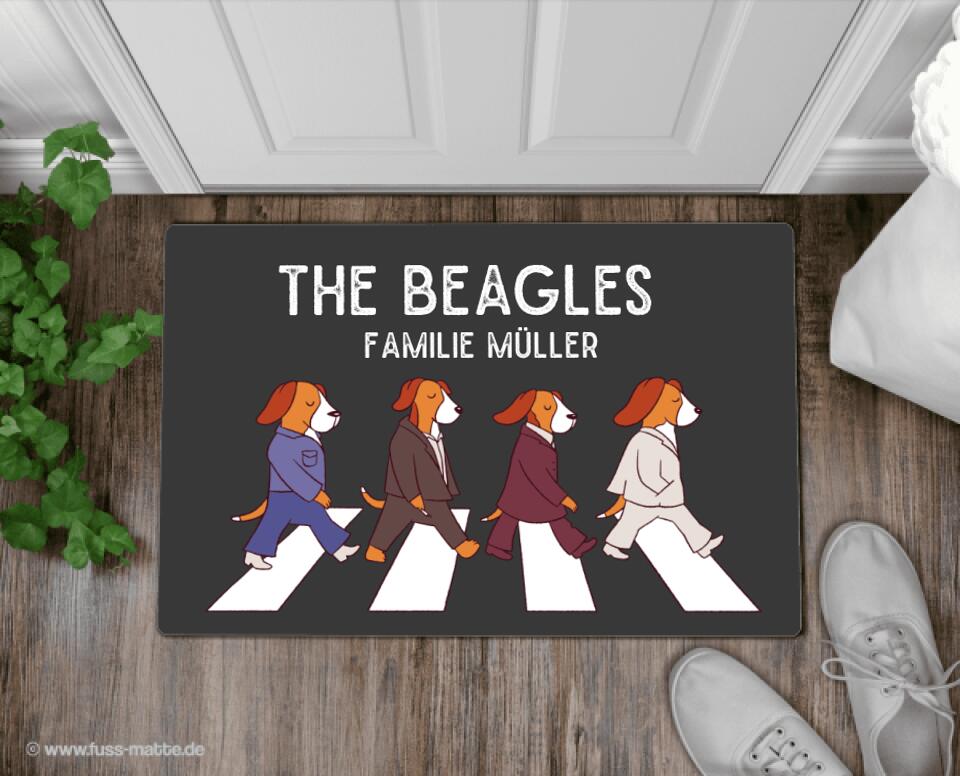 Fußmatte personalisiert The Beagle
